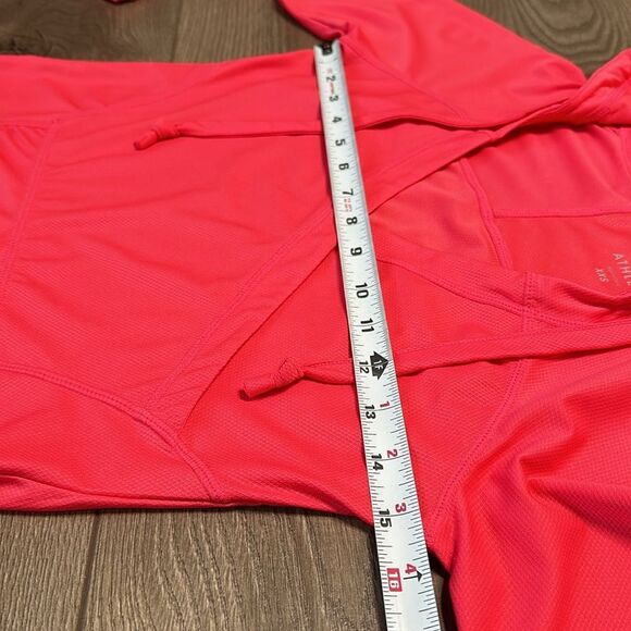 Athleta Wick It Wader Hooded Coverup Coral Size XXS - Picture 10 of 14